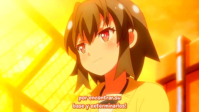 Cute Busty Anime Chick Shows Off Her Massive Tits In Hot Hentai Action