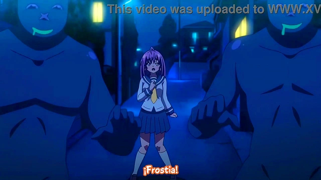 Cute Busty Anime Chick Shows Off Her Massive Tits In Hot Hentai Action