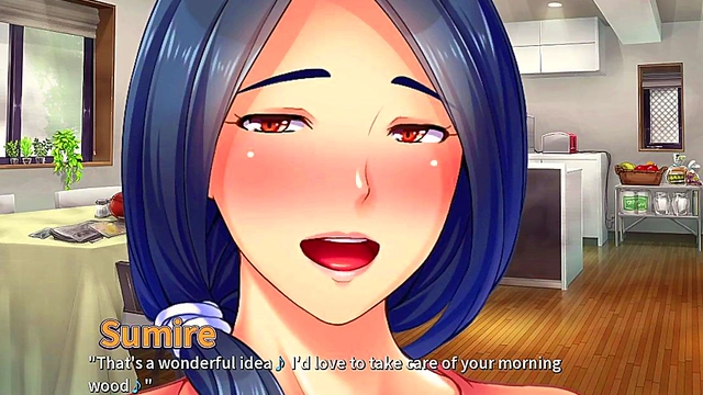 Naughty Neighbor Threesome – MILF Wives Seduce in Anime Adventure