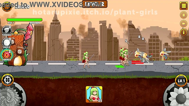 Plant Girls Battle Insect Invasion in Erotic Anime RPG Adventure