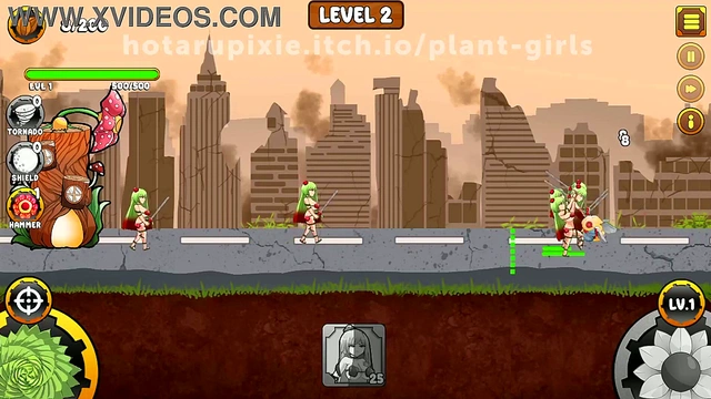 Plant Girls Battle Insect Invasion in Erotic Anime RPG Adventure