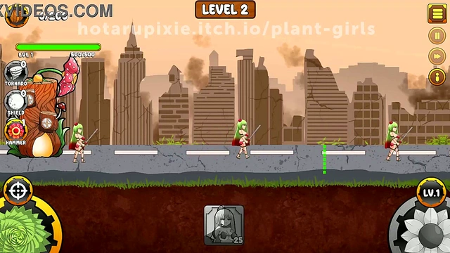 Plant Girls Battle Insect Invasion in Erotic Anime RPG Adventure