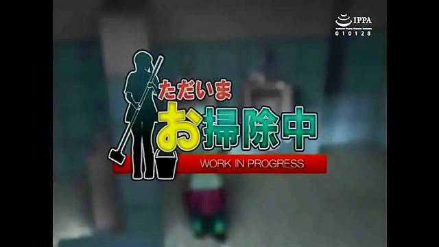 Horny Maid Gives Intense Blowjob During House Cleaning Session