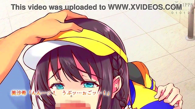 Cute Japanese Beer Vendor Gives Hardcore Blowjob In 7-Day Hentai Adventure