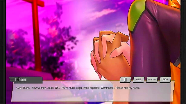 Hentai Game Scene – Hitomi Enjoying Intense Anime Pleasure