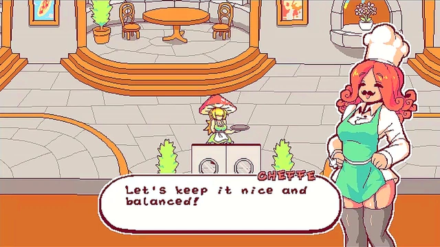 Cute Futanari Chef Gives Special Sauce Blowjob With Giant Tits & Huge Cumshot