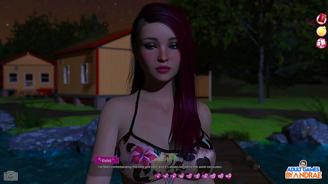 Cute Anime Babe Gets Fucked Hard By The Dock With Busty Action & Huge Cumshots