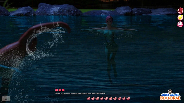 Cute Anime Babe Gets Fucked Hard By The Dock With Busty Action & Huge Cumshots