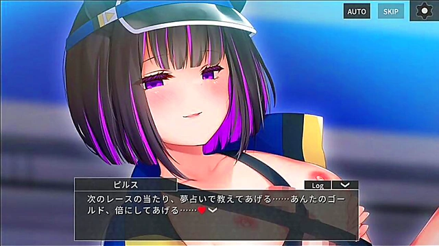 Hentai Game Fantasy – Sexy Anime Chick Satisfies Her Cravings