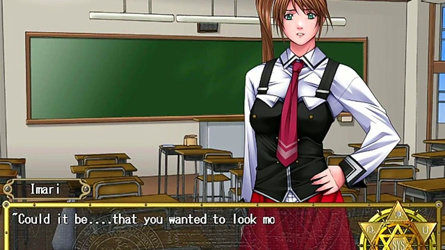 Busty Hentai Babe Seduces You in Bible Black’s Ecchi Anime Adventure