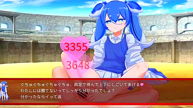 Horny Anime Babe From Hentai Game Gets Pounded Hard-Core