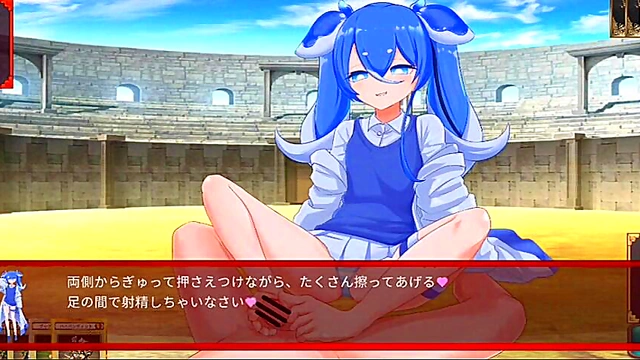 Horny Anime Babe From Hentai Game Gets Pounded Hard-Core