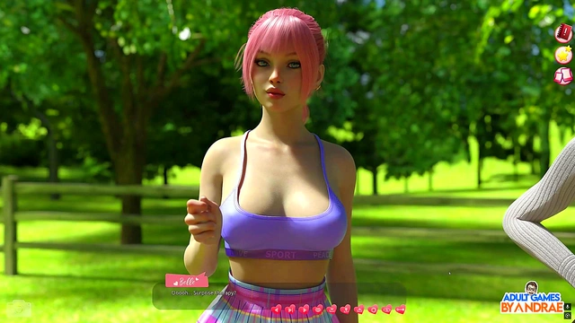 Cute 3D Manga Teen Helps Busty Neighbor With Yard Work & Gets Fucked Hard