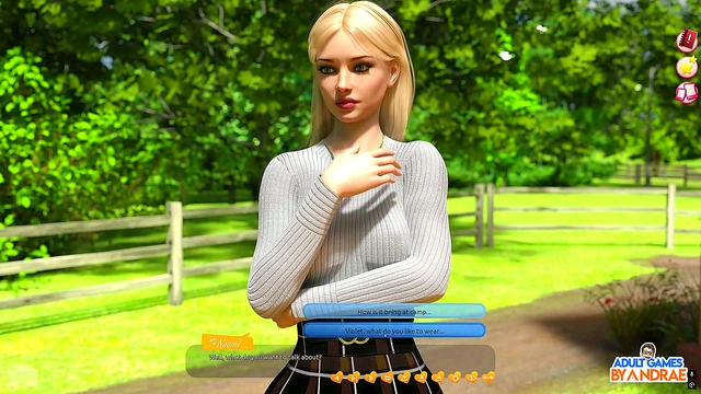 Cute 3D Manga Teen Helps Busty Neighbor With Yard Work & Gets Fucked Hard