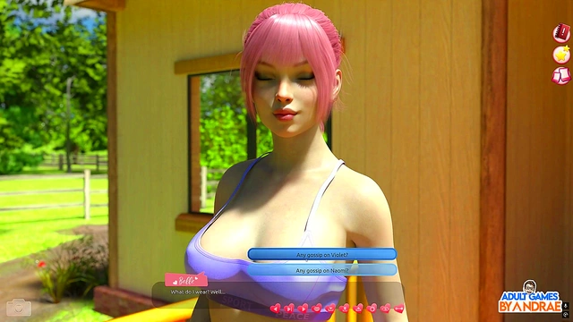 Cute 3D Manga Teen Helps Busty Neighbor With Yard Work & Gets Fucked Hard