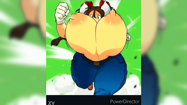 Mega-Titted Hentai Babe Shows Off Her Massive Lactating Boobs