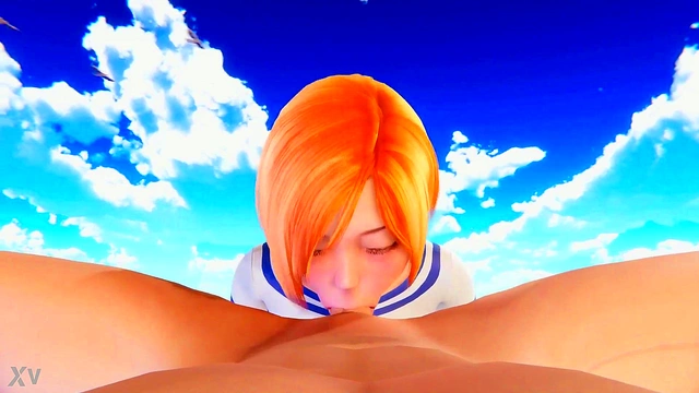 Horny Nami Gives Mind-Blowing POV blowjob In HOT Hentai Scene