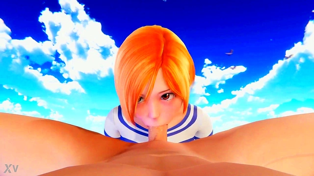 Horny Nami Gives Mind-Blowing POV blowjob In HOT Hentai Scene