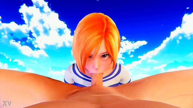 Horny Nami Gives Mind-Blowing POV blowjob In HOT Hentai Scene