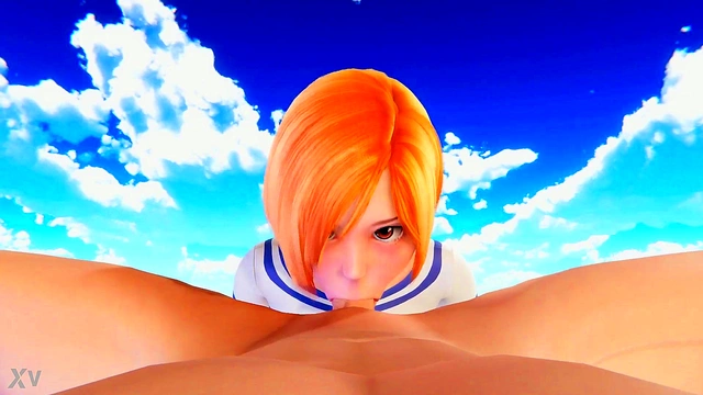 Horny Nami Gives Mind-Blowing POV blowjob In HOT Hentai Scene