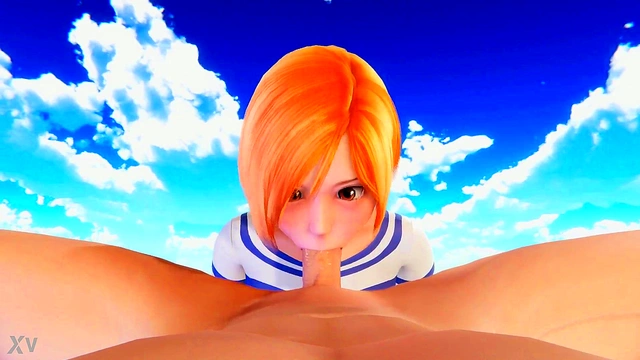 Horny Nami Gives Mind-Blowing POV blowjob In HOT Hentai Scene