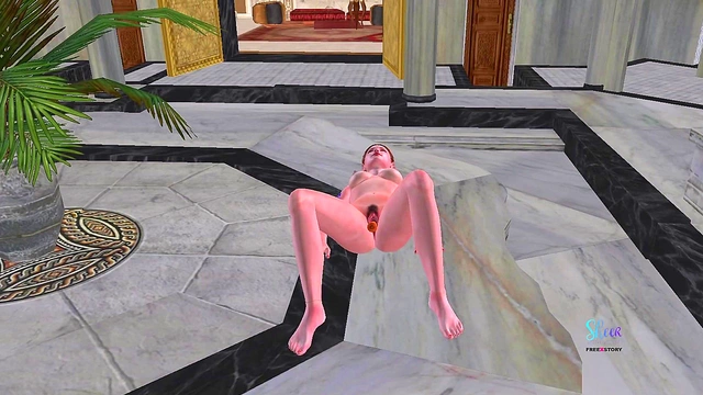 Maamanaar's Sweet Seduction – 3D Anime Couple Explore Passionate Desires