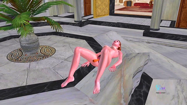 Maamanaar's Sweet Seduction – 3D Anime Couple Explore Passionate Desires