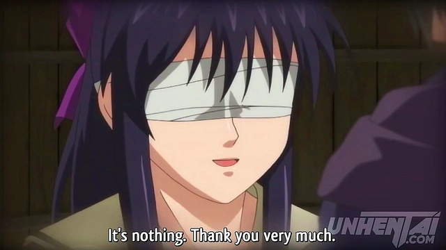 Blind Anime Teen Gets Fucked Hard In Uniform For Wet Creampie