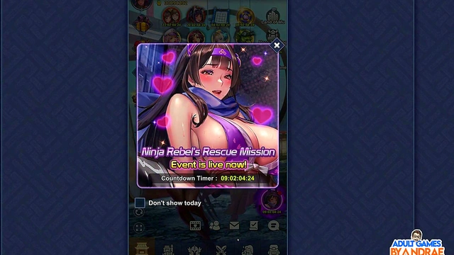 Rebel's Busty Teen Gets Fucked By Kunai Buttplug In naughty 3D Hentai Action