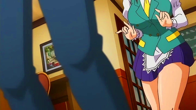 Sneaky Waitress Gives Hot Blowjob Behind Bar for Horny Customer