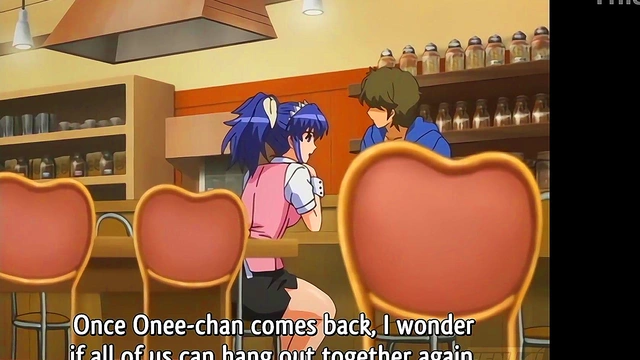 Sneaky Waitress Gives Hot Blowjob Behind Bar for Horny Customer