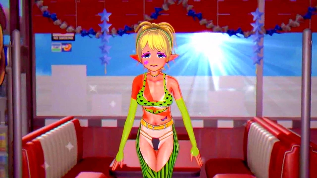 Elise Bubbles Pops for Group Hentai Fun – Dancing Elf-Girl 18+ Uncensored