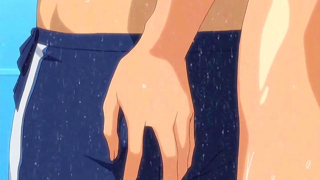 Horny Anime Teen Gets Fucked In Public Shower For Uncensored Creampie Action