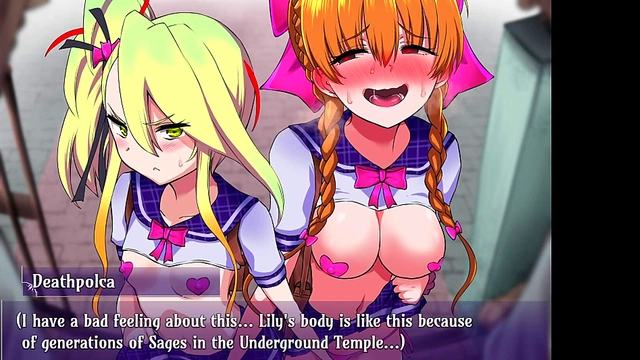 Busty Demon Girls Seduce in Sexy Outfits for Yuri Futa Fun
