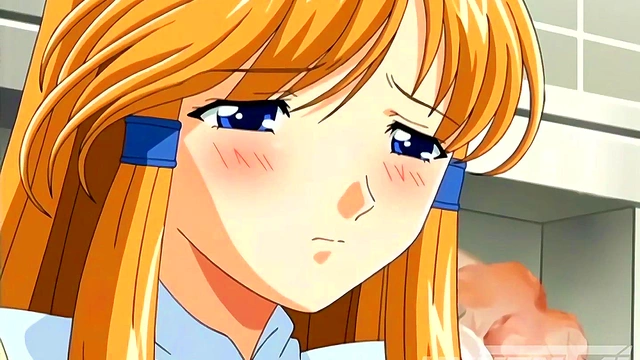 StepBrother Touches Stepsister's Wet Panties for Public Orgasm on Train