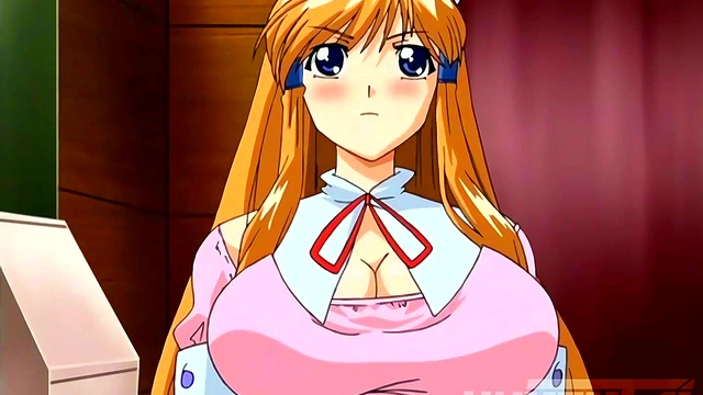 StepBrother Touches Stepsister's Wet Panties for Public Orgasm on Train