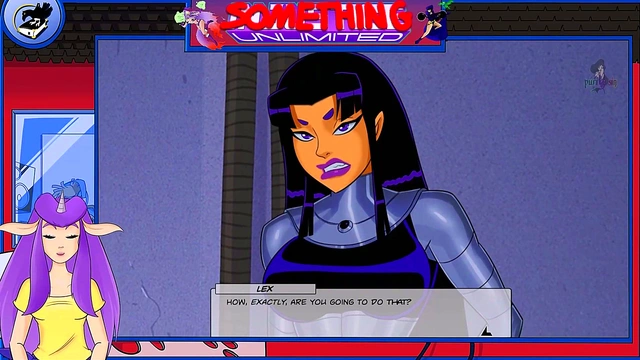 Hot Blonde & Redhead Powergirls Take Big Boobs Action in Anime Justice League Hentai