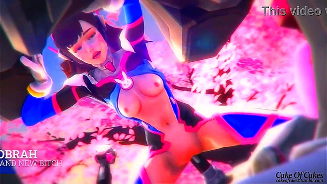3D Hentai Babe Seduces With Gifs And Vibrant Action