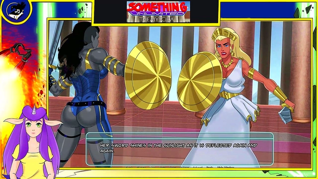 Hot Wonder Woman Clone Gets Fucked By Muscles In Sexy ASMR Hentai Scene