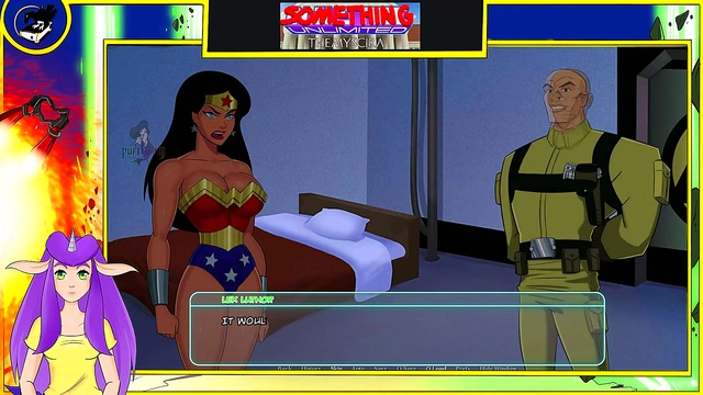 Hot Wonder Woman Clone Gets Fucked By Muscles In Sexy ASMR Hentai Scene