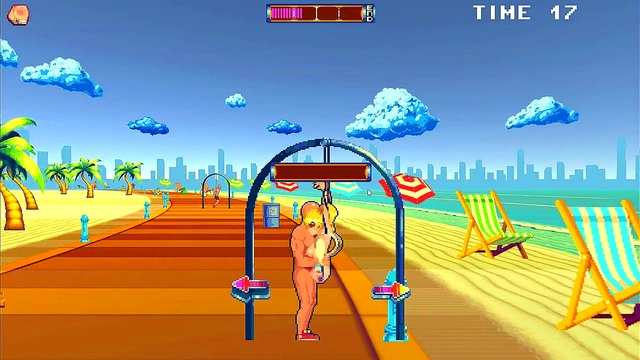 Busty Roller Babe Dominates Outdoors With Muscular Guys In Anime BDSM Fantasy