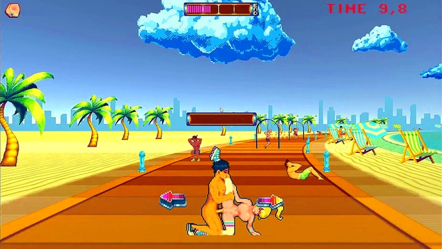 Busty Roller Babe Dominates Outdoors With Muscular Guys In Anime BDSM Fantasy