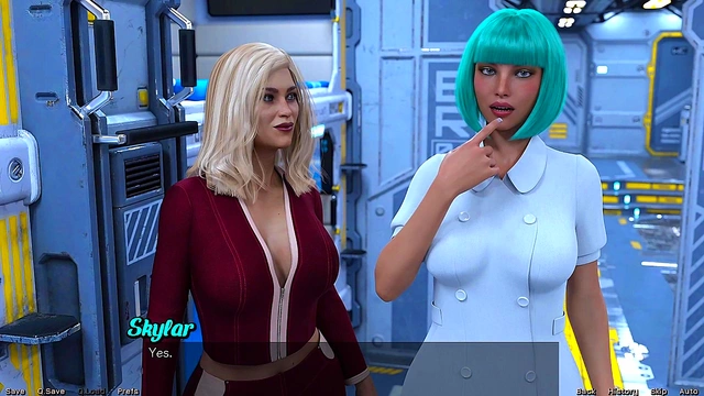 Milf vs Teen Battle for Pleasure in Stranded 3D Hentai Space Adventure