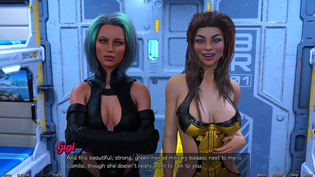Milf vs Teen Battle for Pleasure in Stranded 3D Hentai Space Adventure