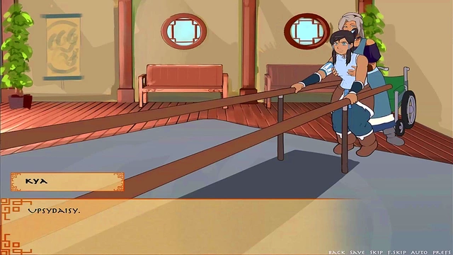 Busty Anime Chick seduces Trainer for Steamy PC Game Action