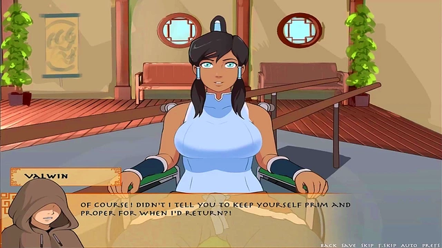 Busty Anime Chick seduces Trainer for Steamy PC Game Action