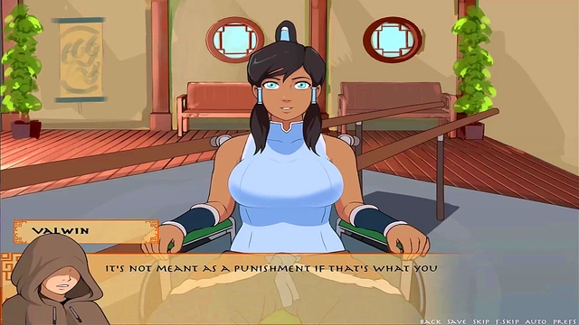 Busty Anime Chick seduces Trainer for Steamy PC Game Action