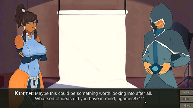 Busty Hentai Babe Cums Hard in Animated Erogame Adventure