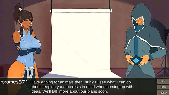 Busty Hentai Babe Cums Hard in Animated Erogame Adventure