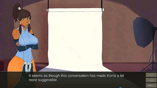 Busty Hentai Babe Cums Hard in Animated Erogame Adventure